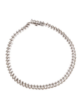 Bracelet 14K Diamond Link Bracelet