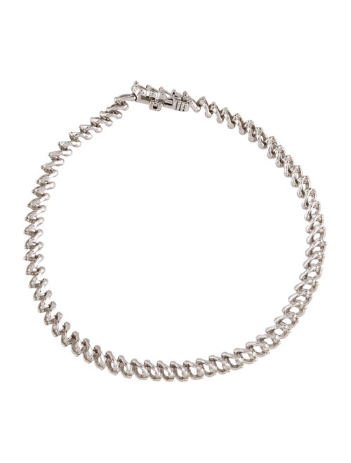 Bracelet 14K Diamond Link Bracelet