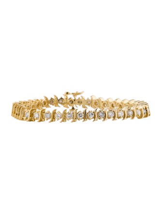 Bracelet 14K 3.90ctw Diamond Link Bracelet