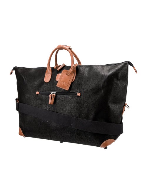 Bric's Suede Weekender Bag