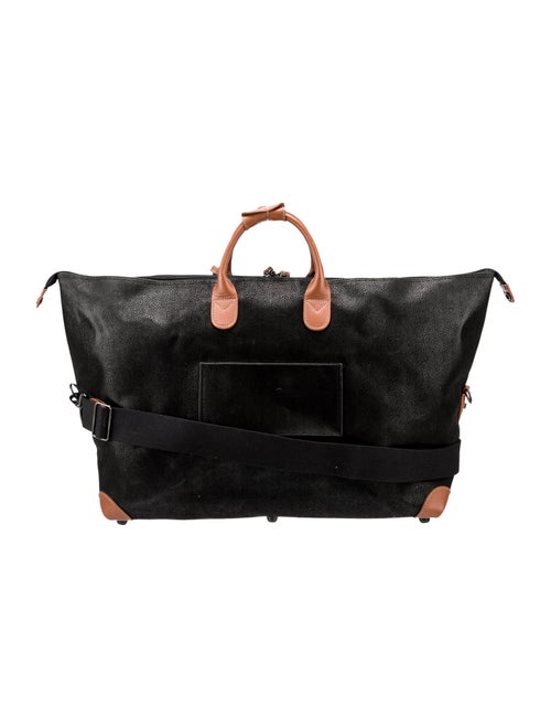 Bric's Suede Weekender Bag