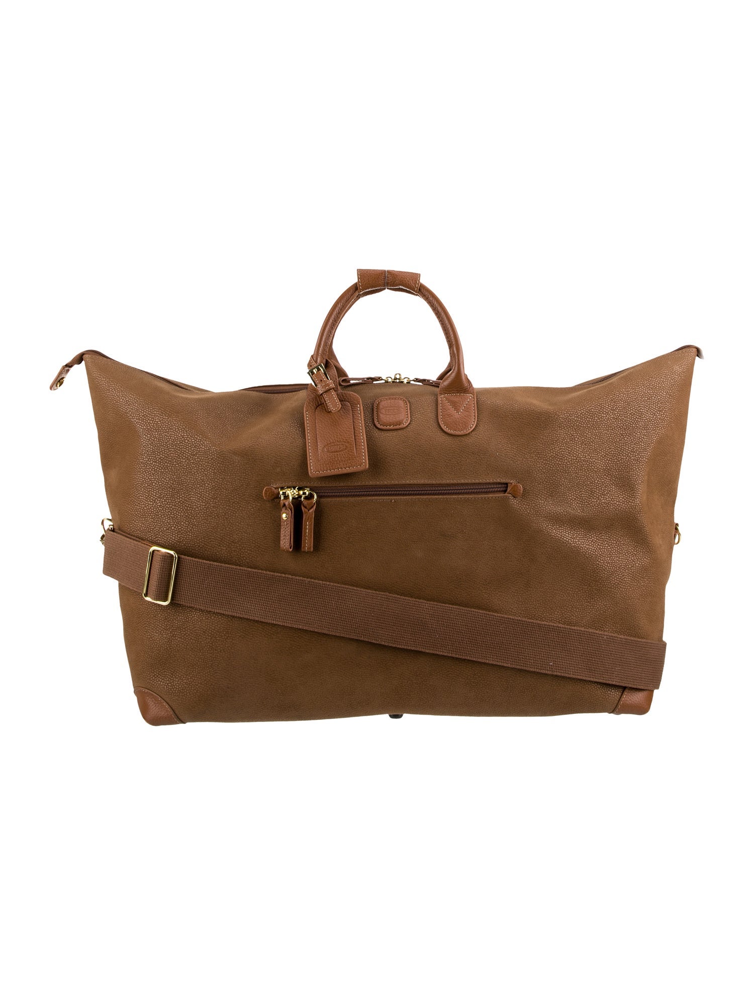 Bric's Suede Top Handle Bag