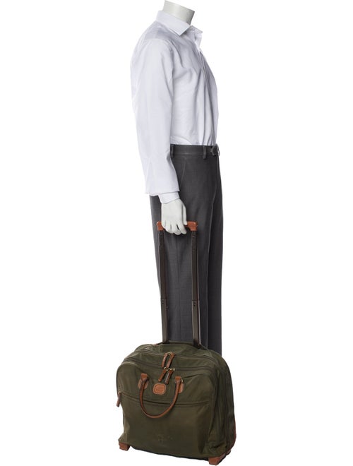 Bric's Leather-Trimmed Nylon Carry-On