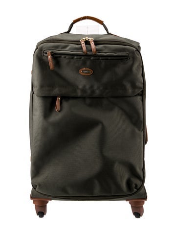 Bric's Carry-Ons Leather Trim Suitcase