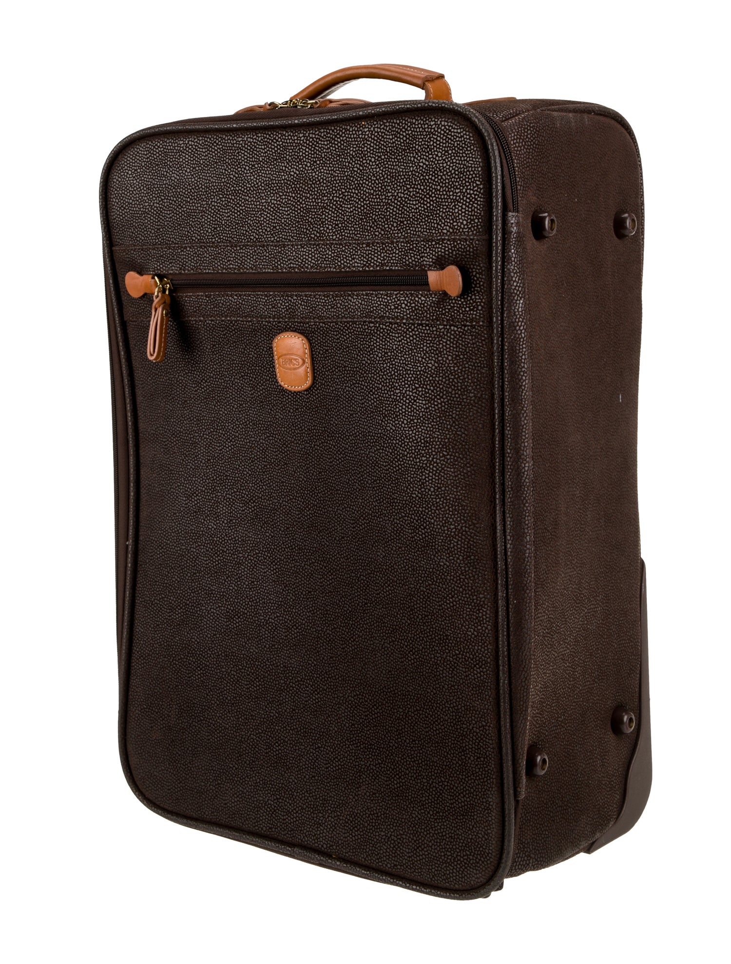 Bric's Suede Suitcase