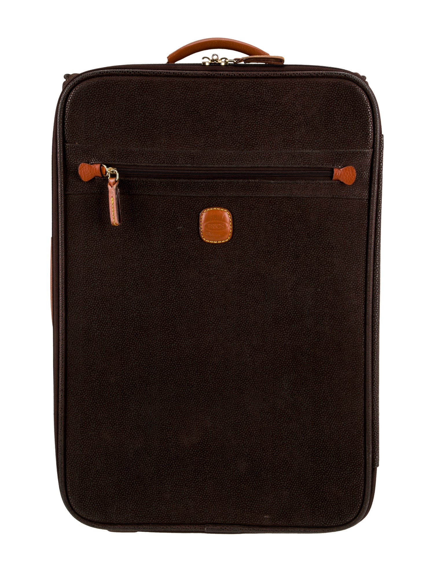 Bric's Suede Suitcase