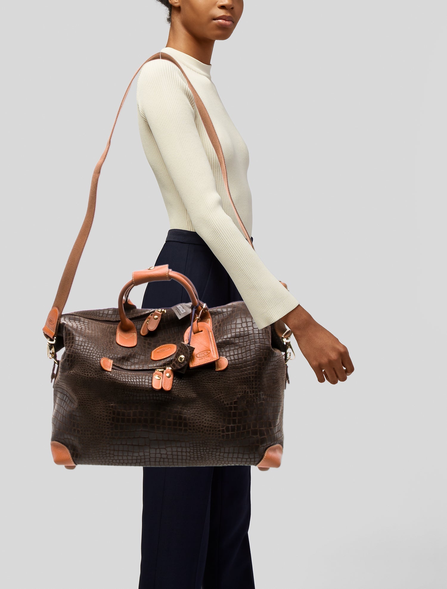 Bric's Leather Weekender Bag