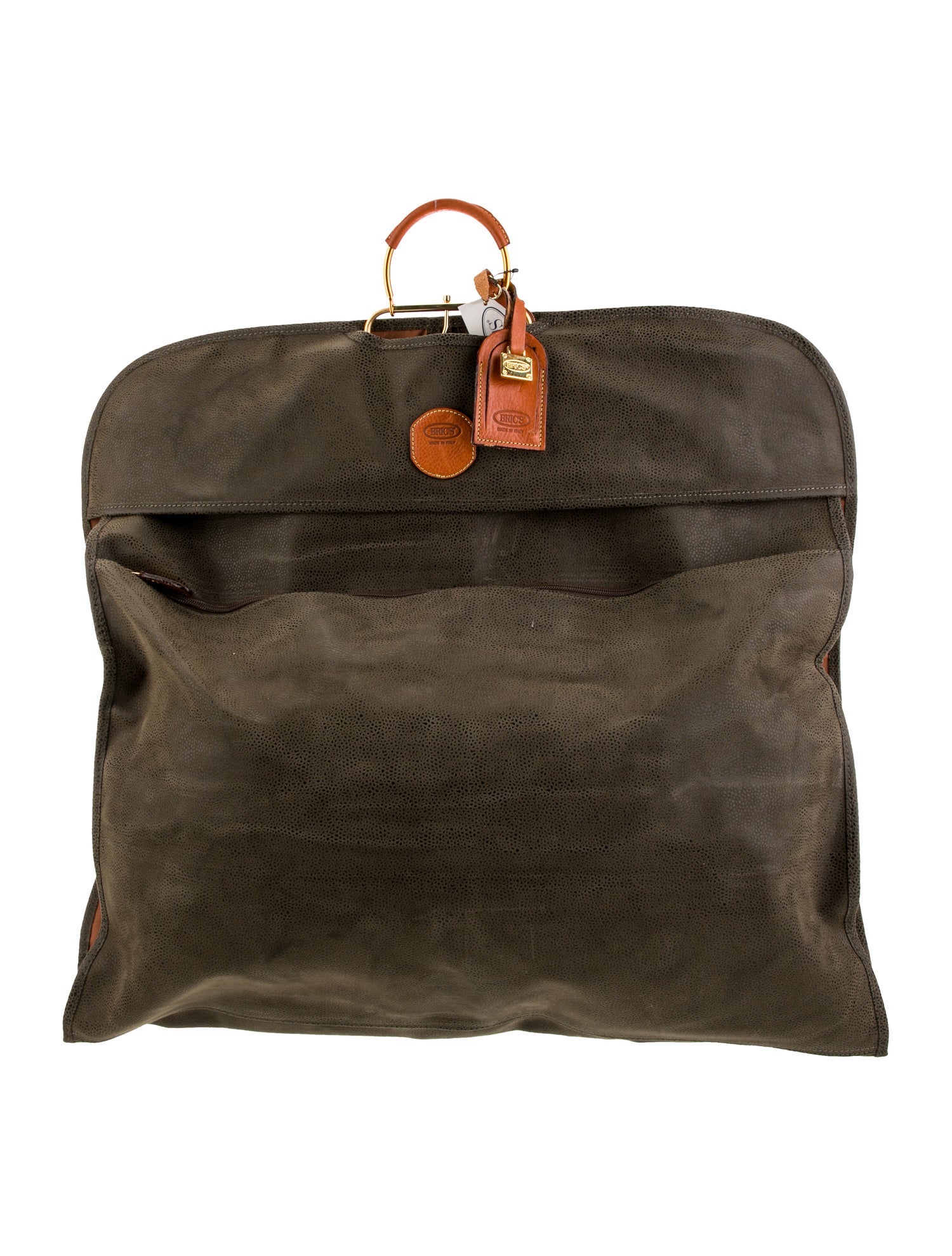 Bric's Leather Garment Bag