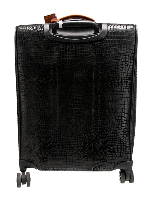 Bric's Embossed Leather Suitcase