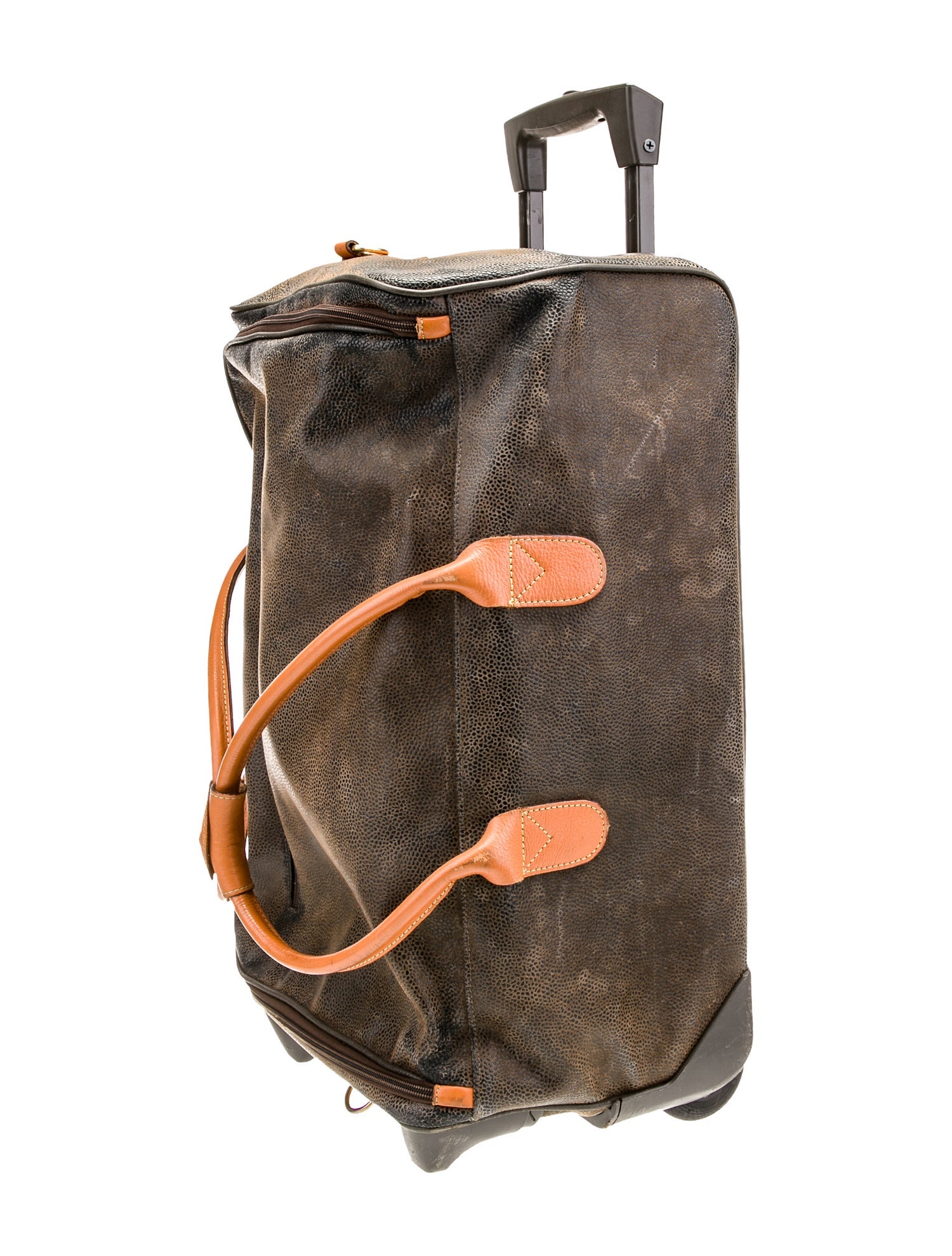 Bric's Suede Suitcase