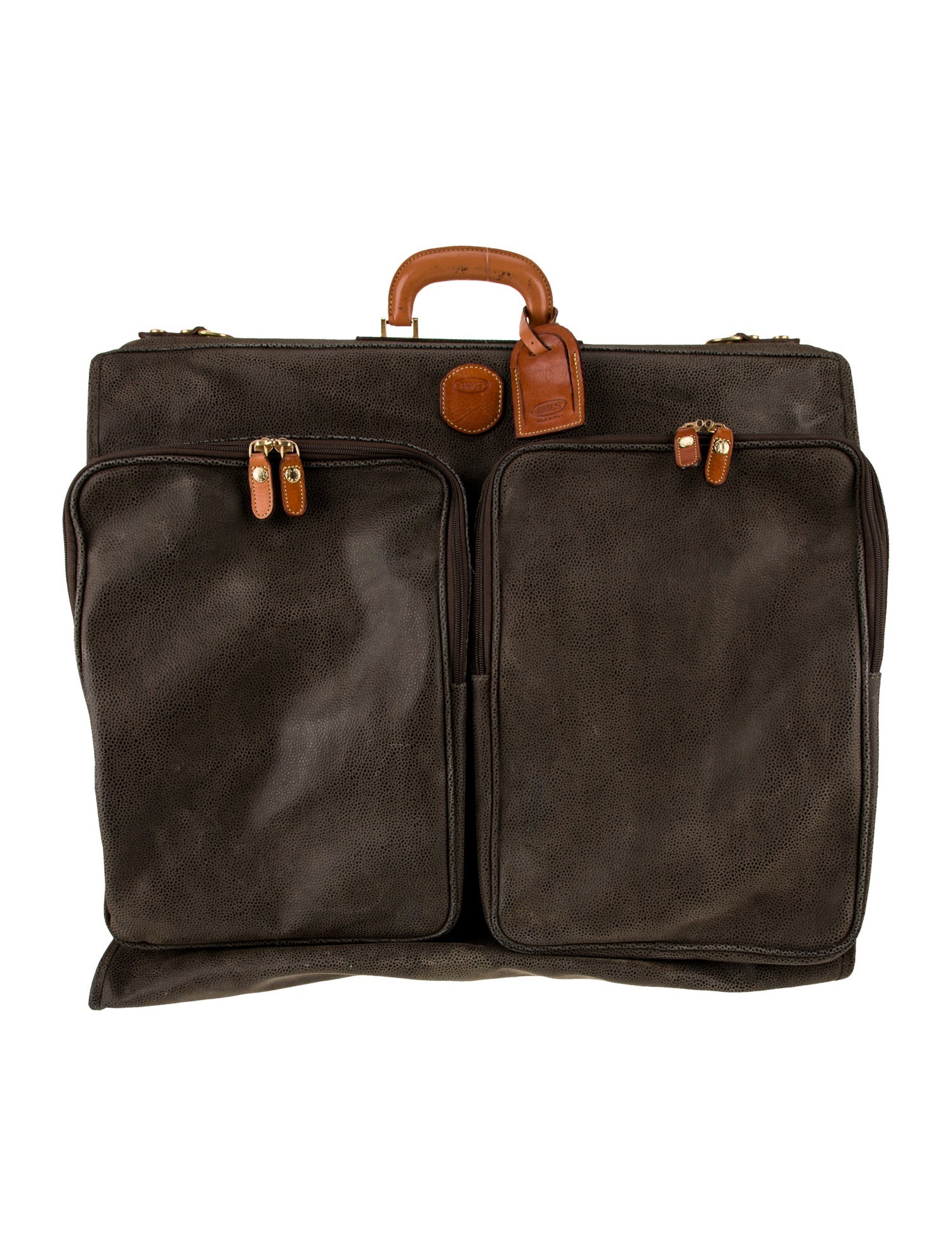 Bric's Suede Garment Bag
