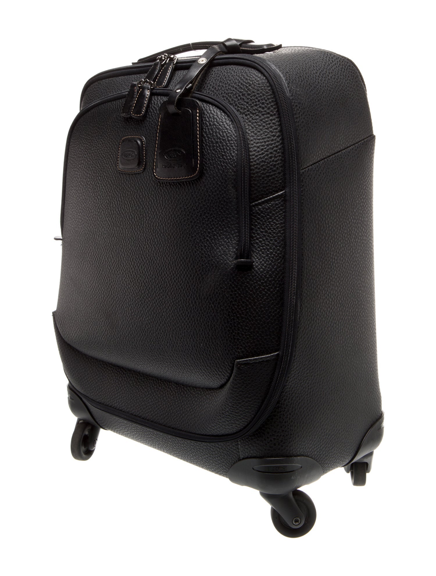 Bric's Leather Rolling Suitcase