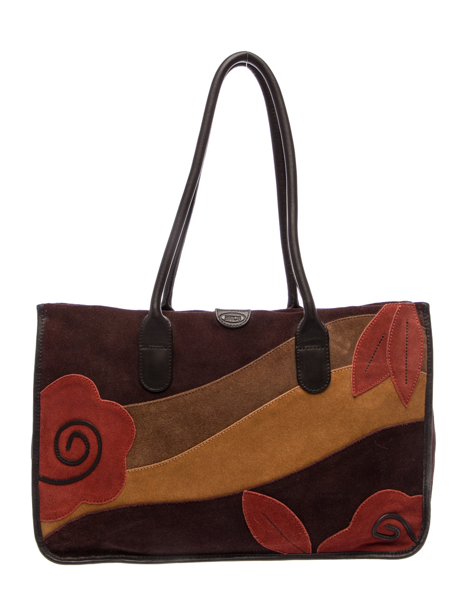 Bric's Suede Shoulder Bag