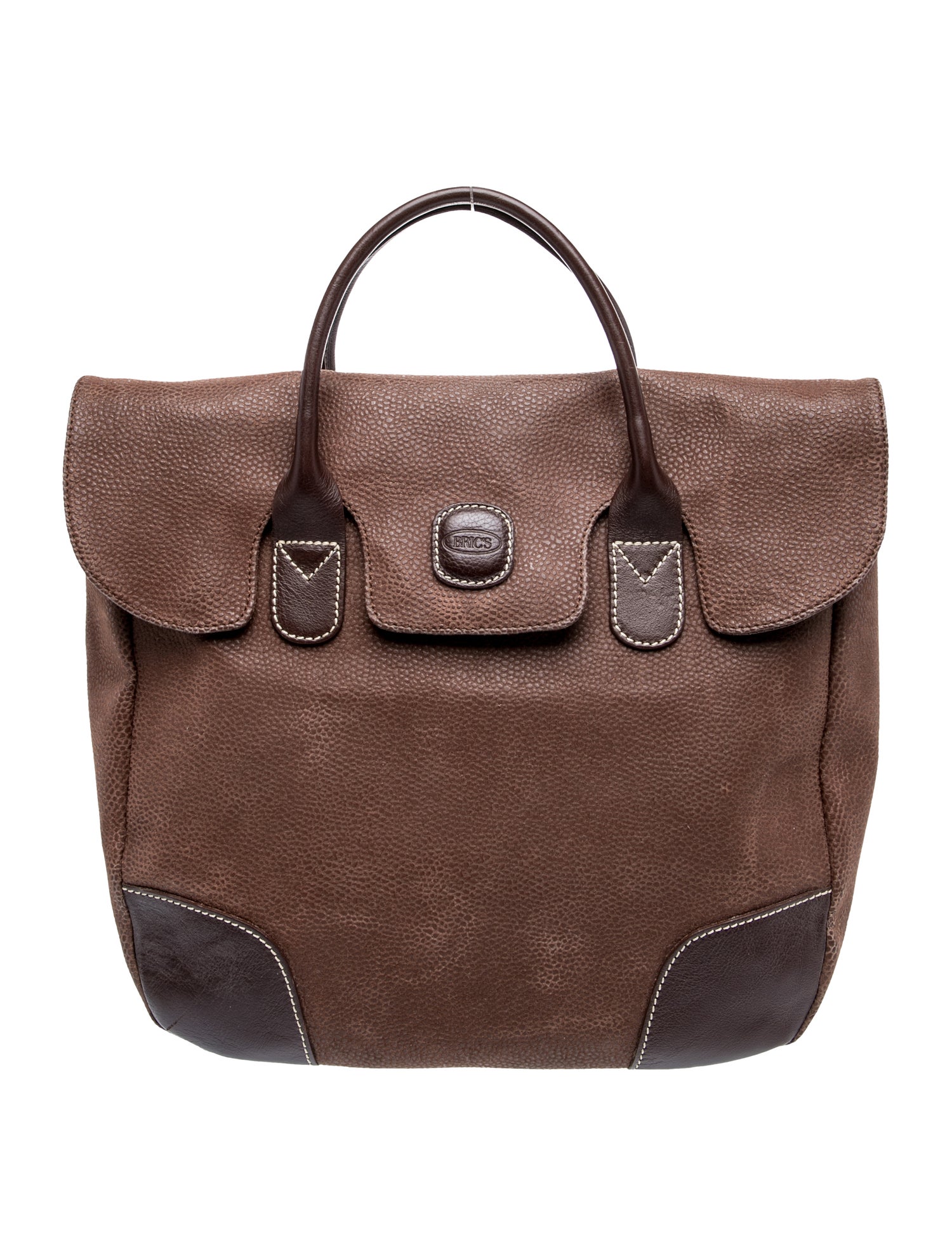 Bric's Leather Top Handle Bag