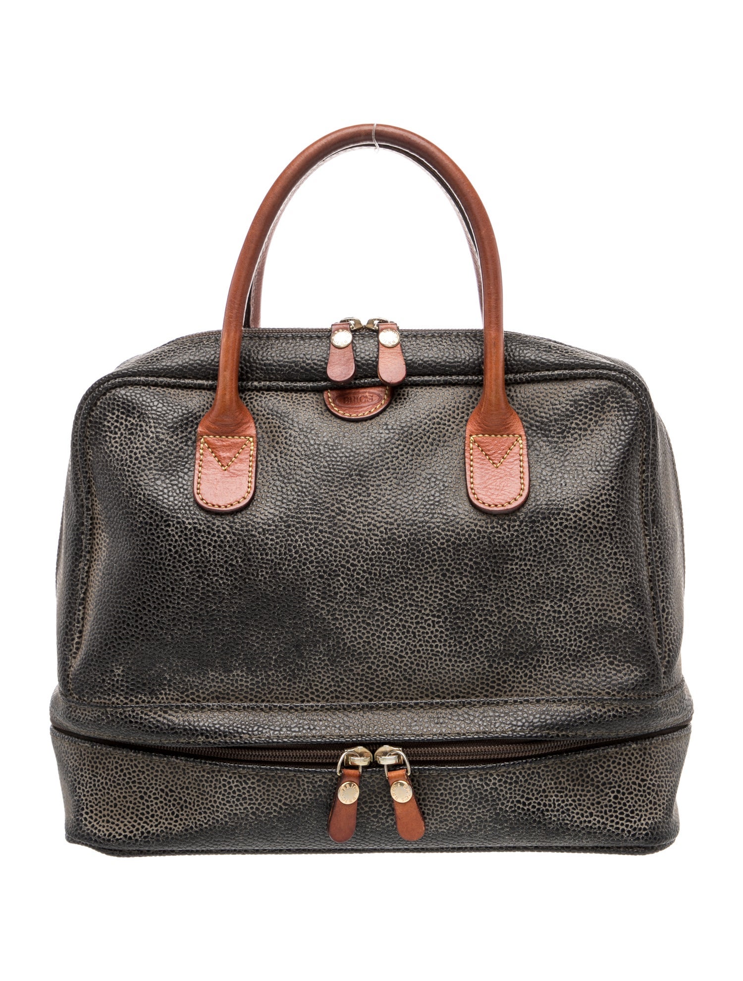 Bric's Leather Top Handle Bag