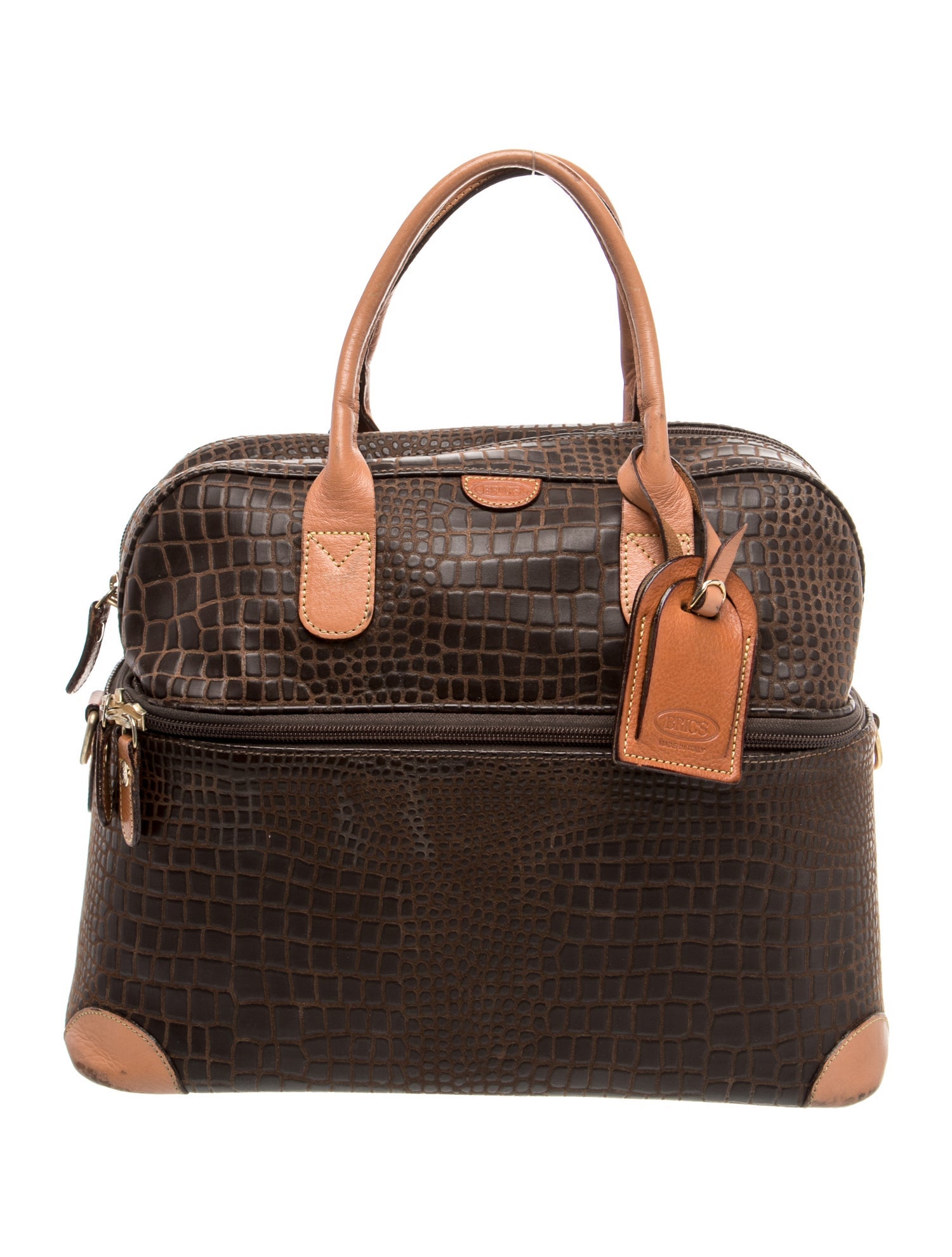 Bric's Leather Shoulder Bag