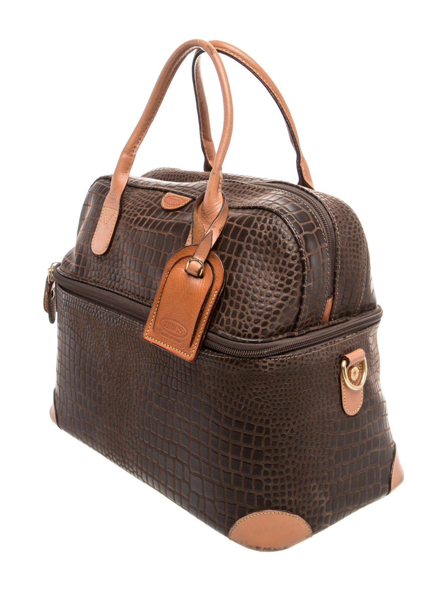 Bric's Leather Shoulder Bag