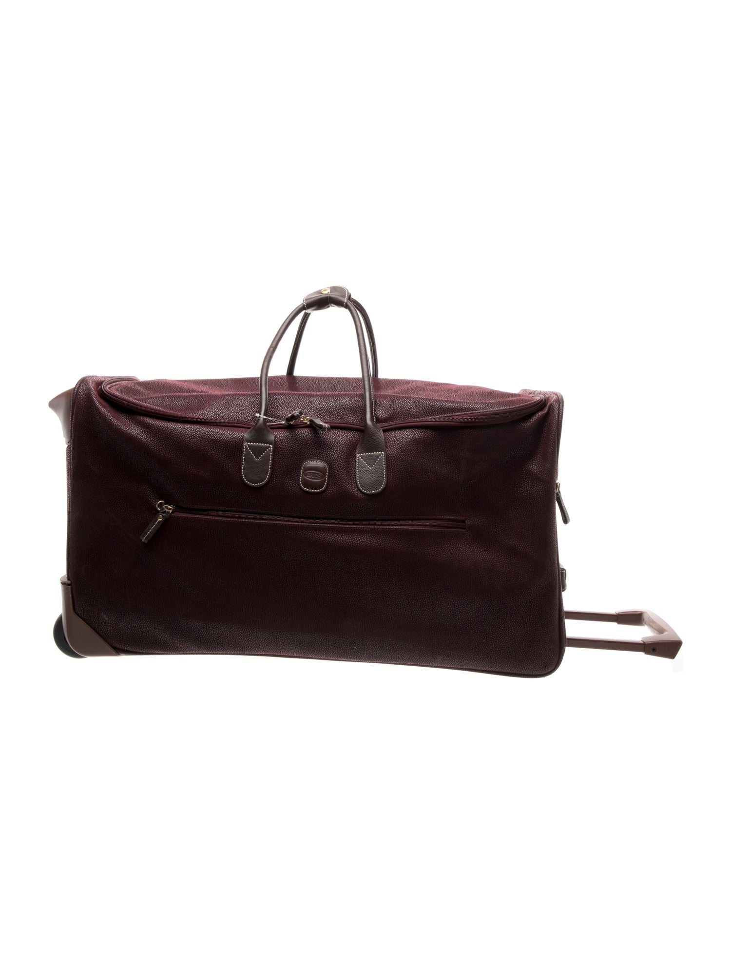 Bric's Men's burgundy suitcase