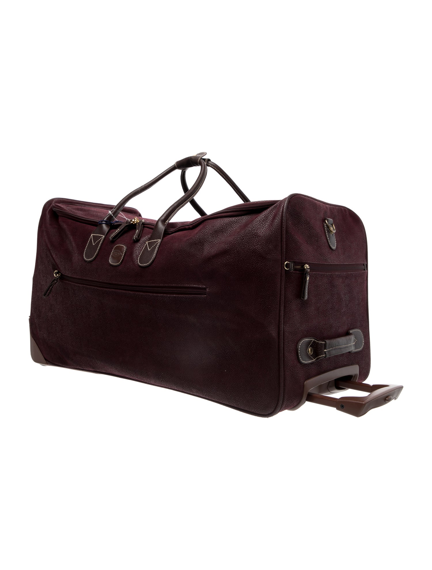 Bric's Men's burgundy suitcase