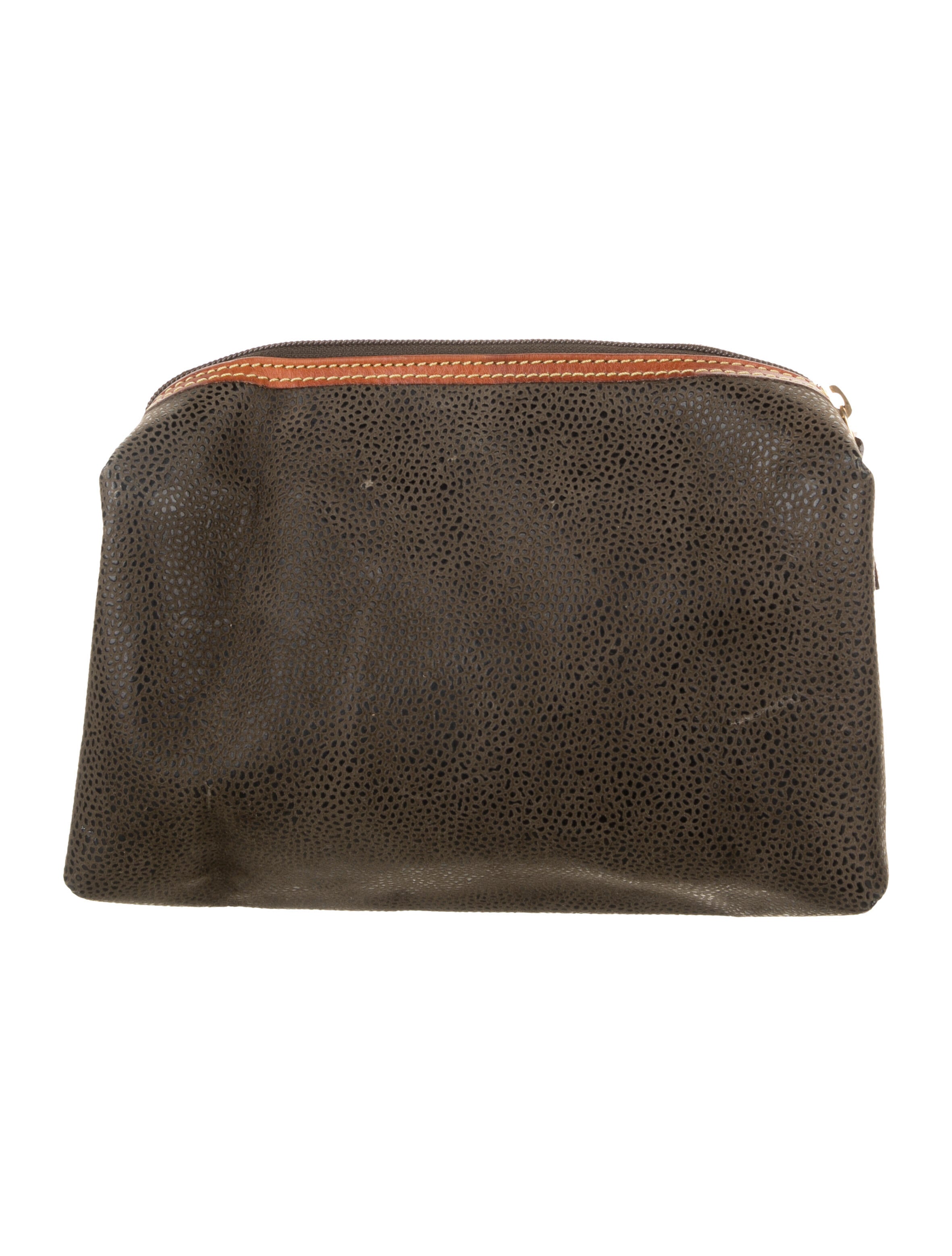 Bric's Brown cosmetic bag