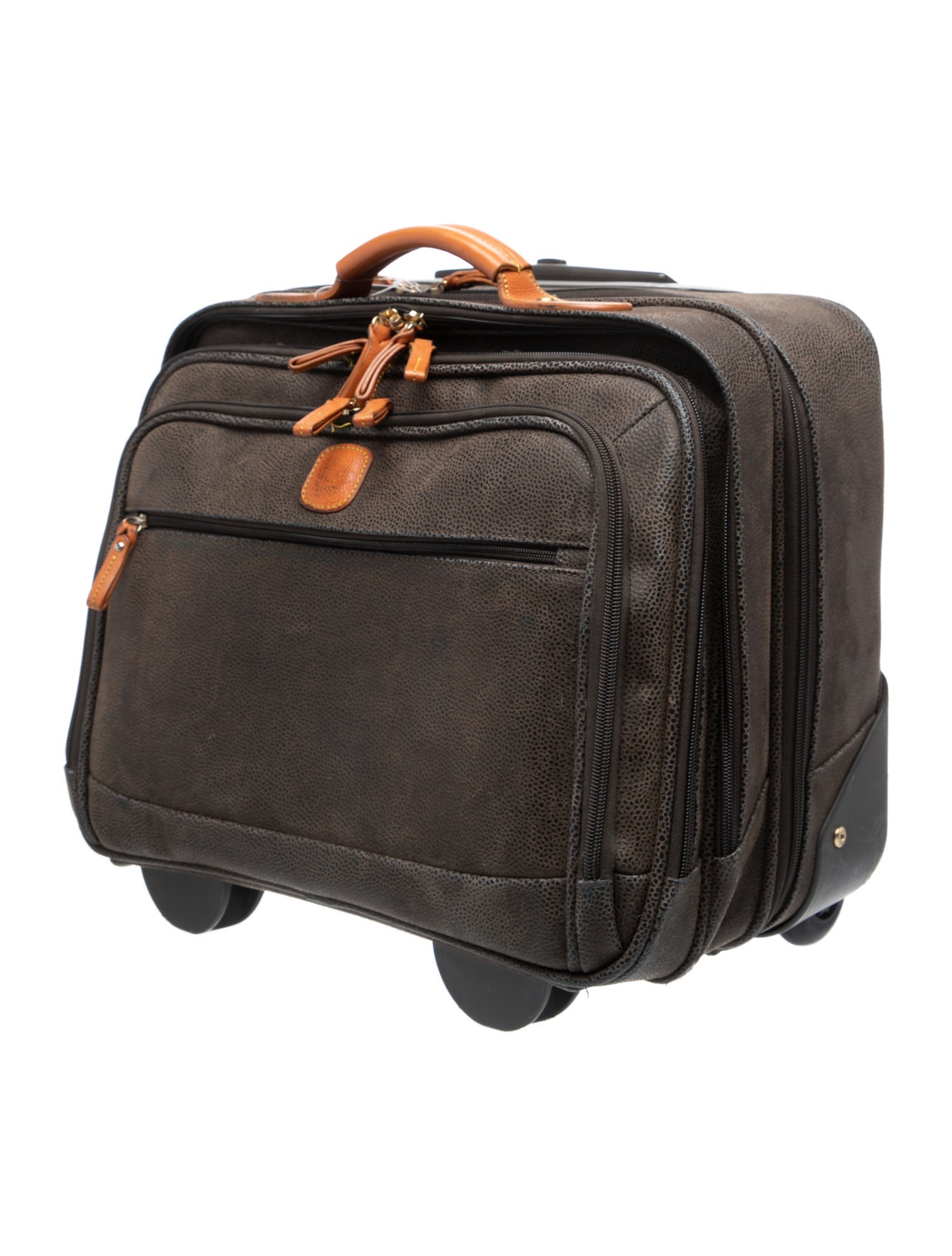 Bric's Leather Carry On Suit Case