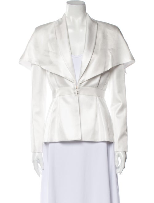 Brandon Maxwell 2019 Cape Suit Jacket Blazer