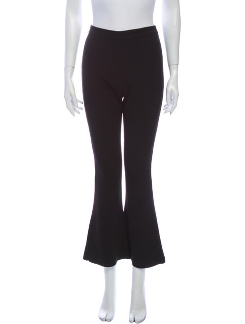 Brandon Maxwell Flared Pants Black