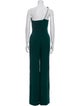 Brandon Maxwell One-Shoulder Jumpsuit