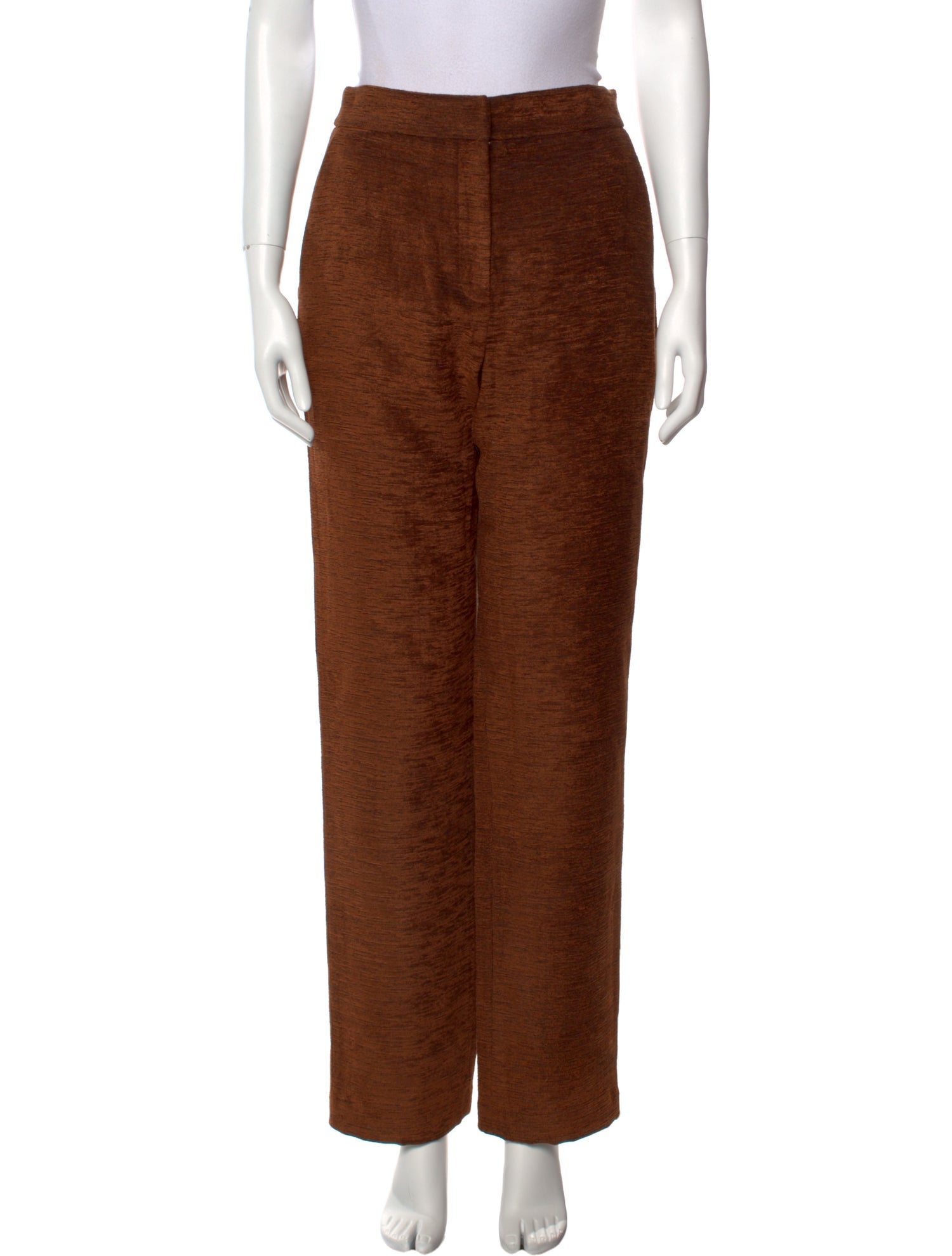 Brandon Maxwell Printed Straight Leg Pants