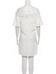 Brandon Maxwell Off-The-Shoulder Mini Dress