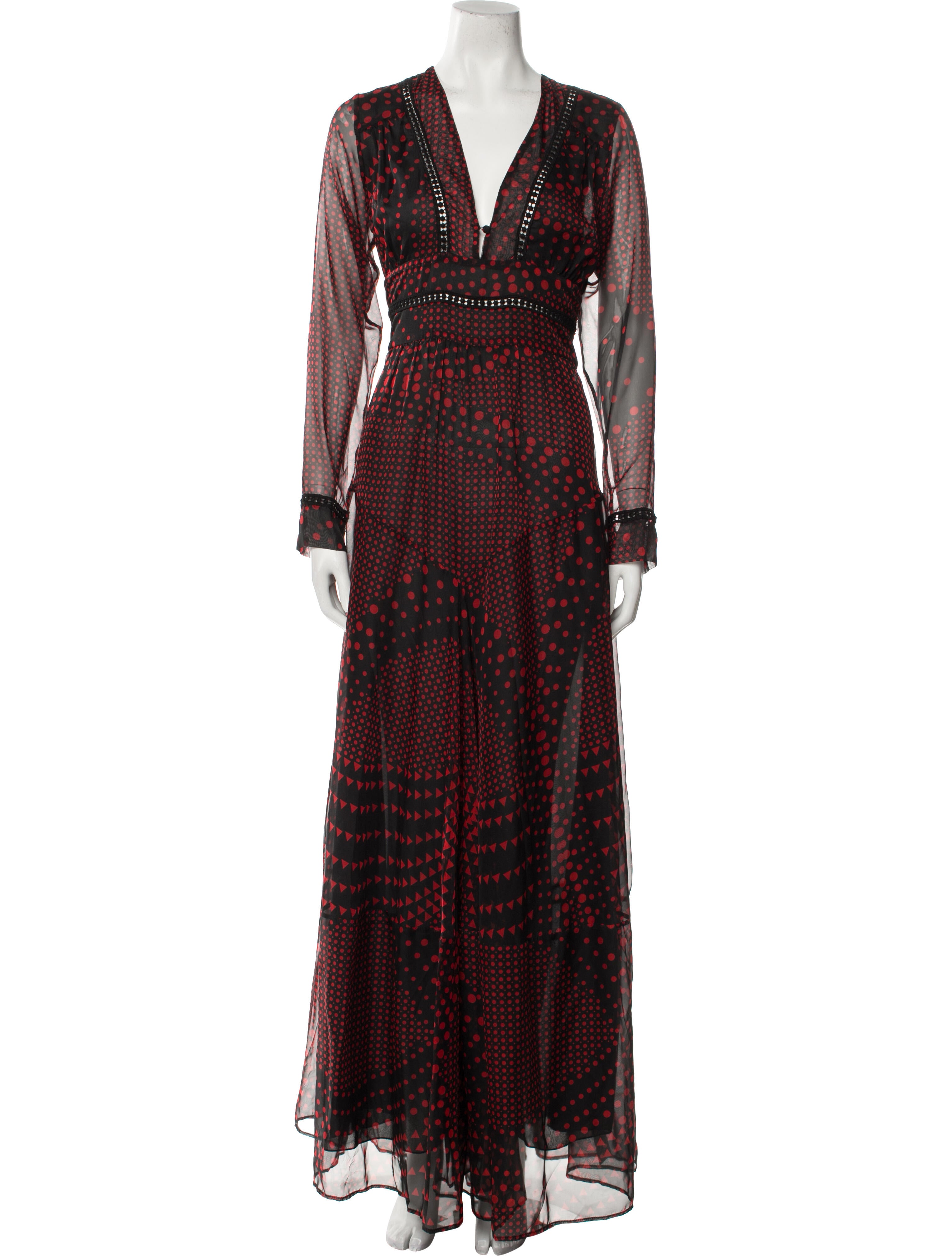 Brandon Maxwell Crew Neck Long Dress w/ Tags