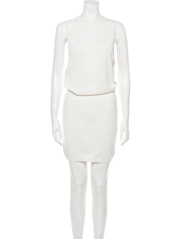 Brandon Maxwell Dresses Bateau Neckline Knee-Length Dress XXS