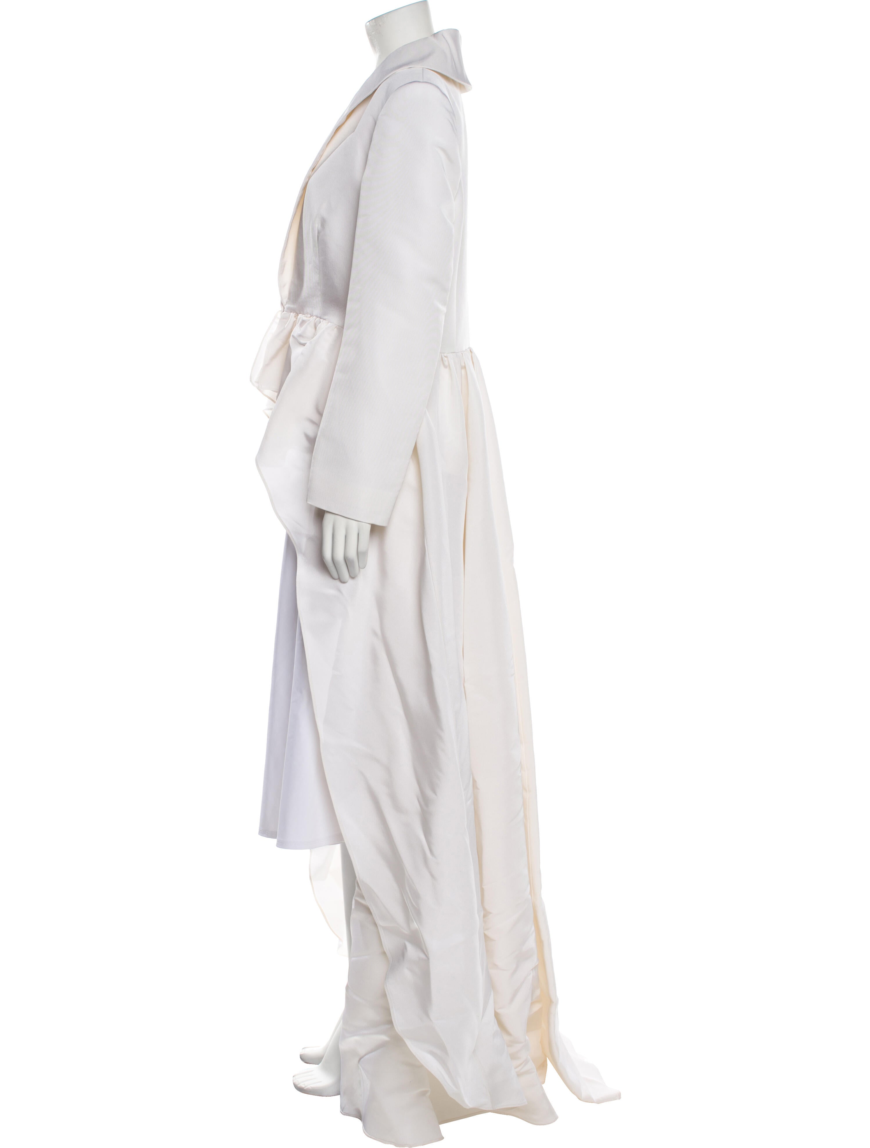 Brandon Maxwell Silk Coat