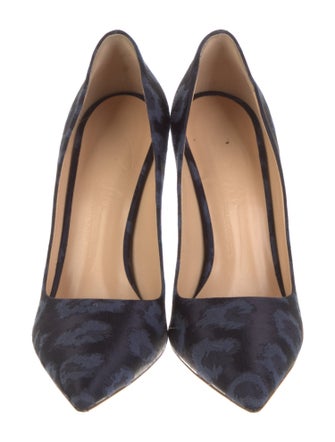 Brandon Maxwell Printed Pumps