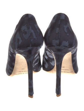 Brandon Maxwell Printed Pumps