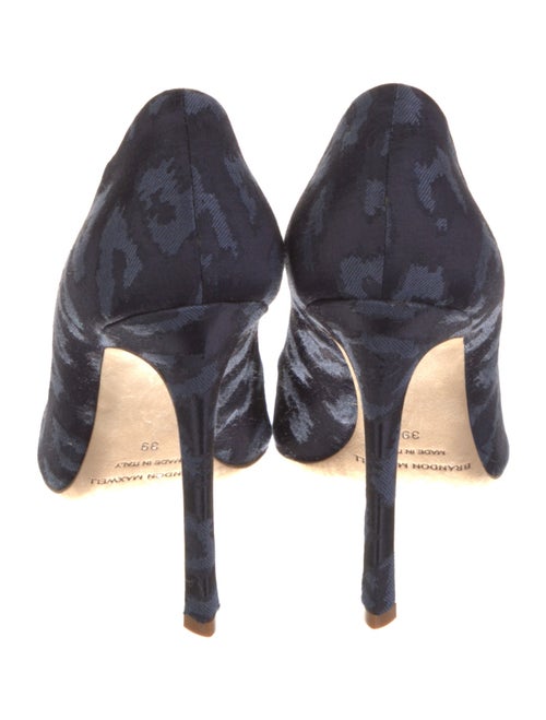 Brandon Maxwell Printed Pumps