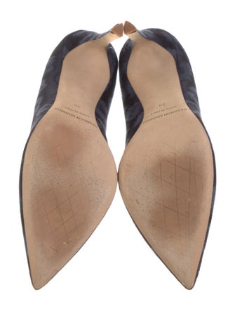 Brandon Maxwell Printed Pumps