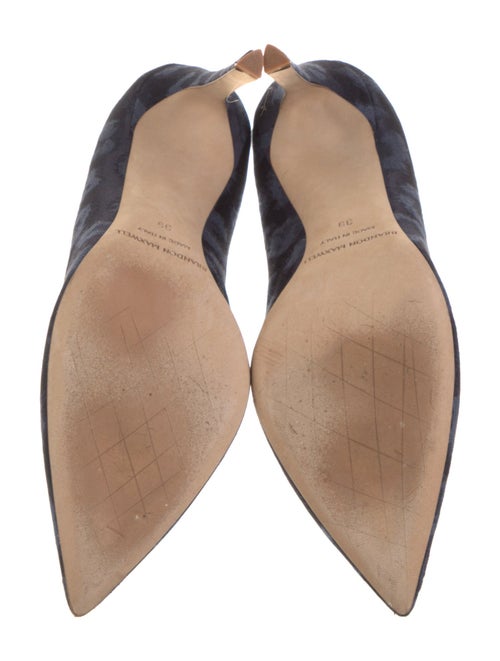 Brandon Maxwell Printed Pumps