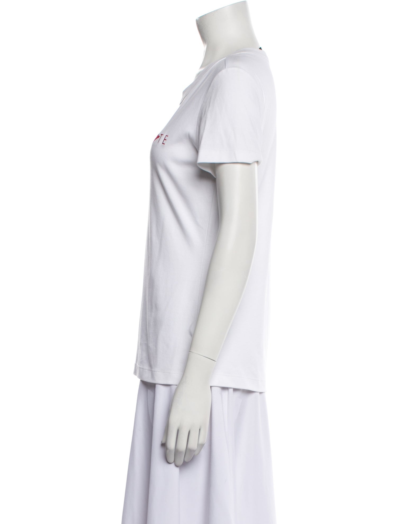 Brandon Maxwell Graphic Print Crew Neck T-Shirt