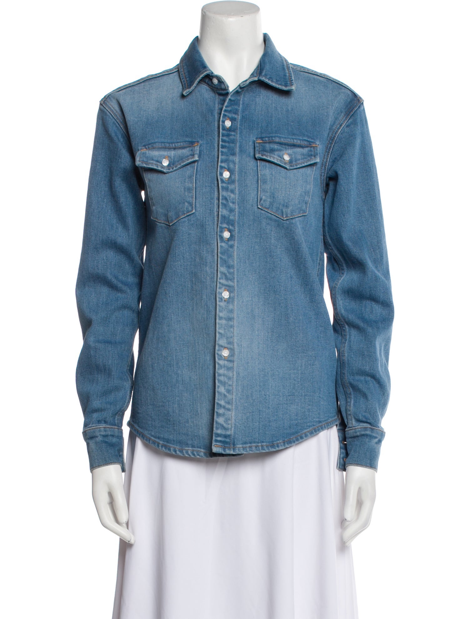 Brandon Maxwell Denim Jacket