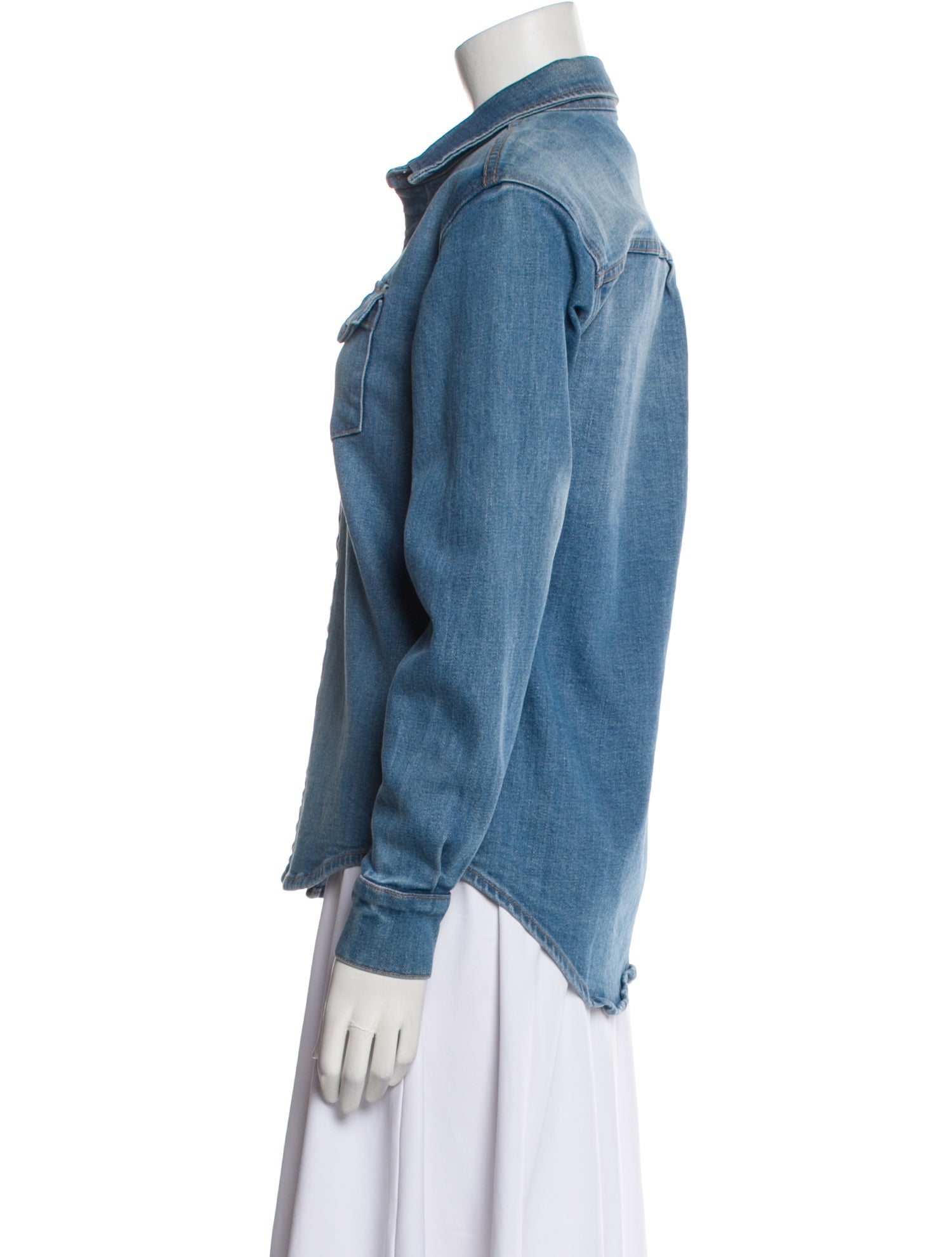 Brandon Maxwell Denim Jacket