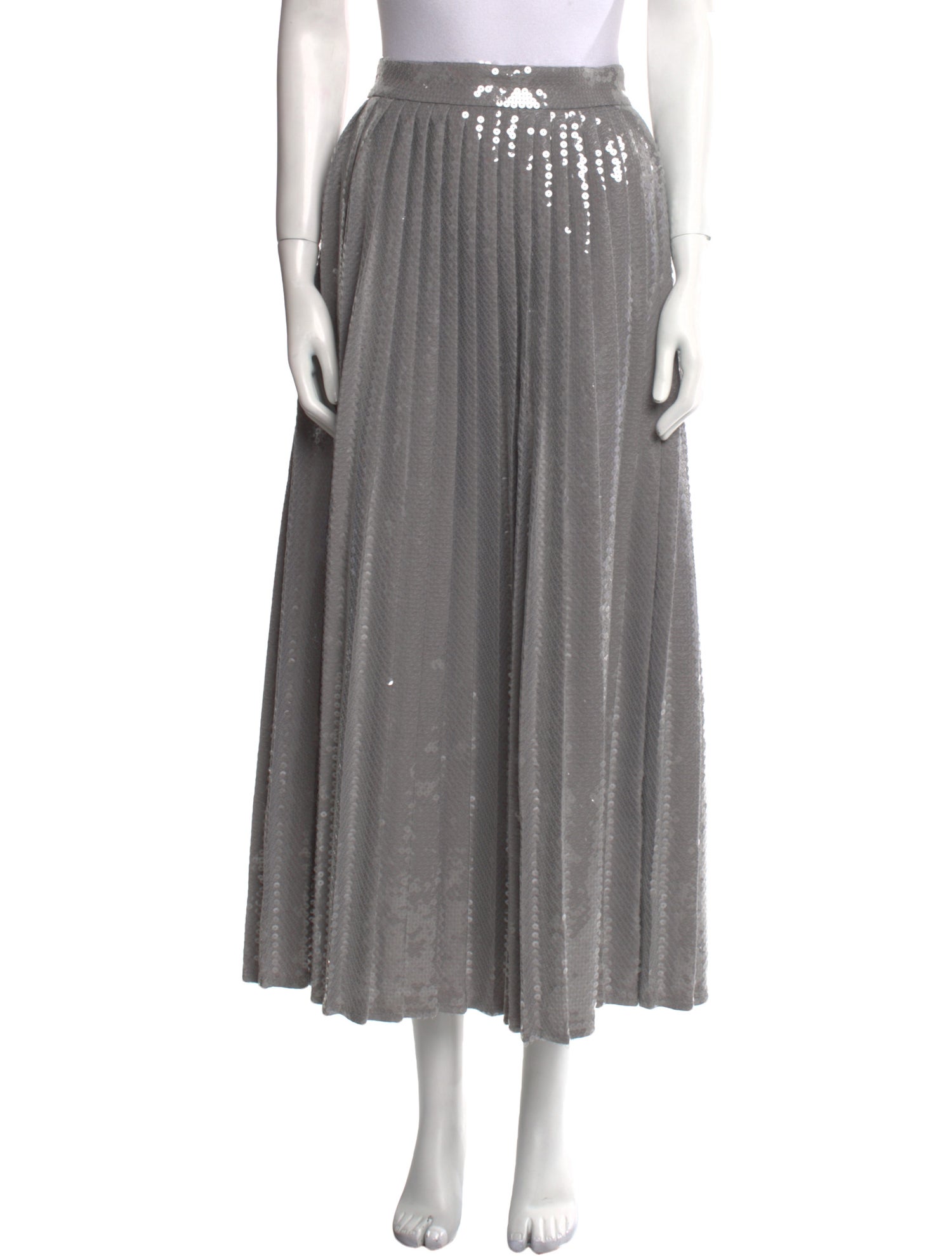 Brandon Maxwell Sequin Embellishments Midi Length Skirt w/ Tags