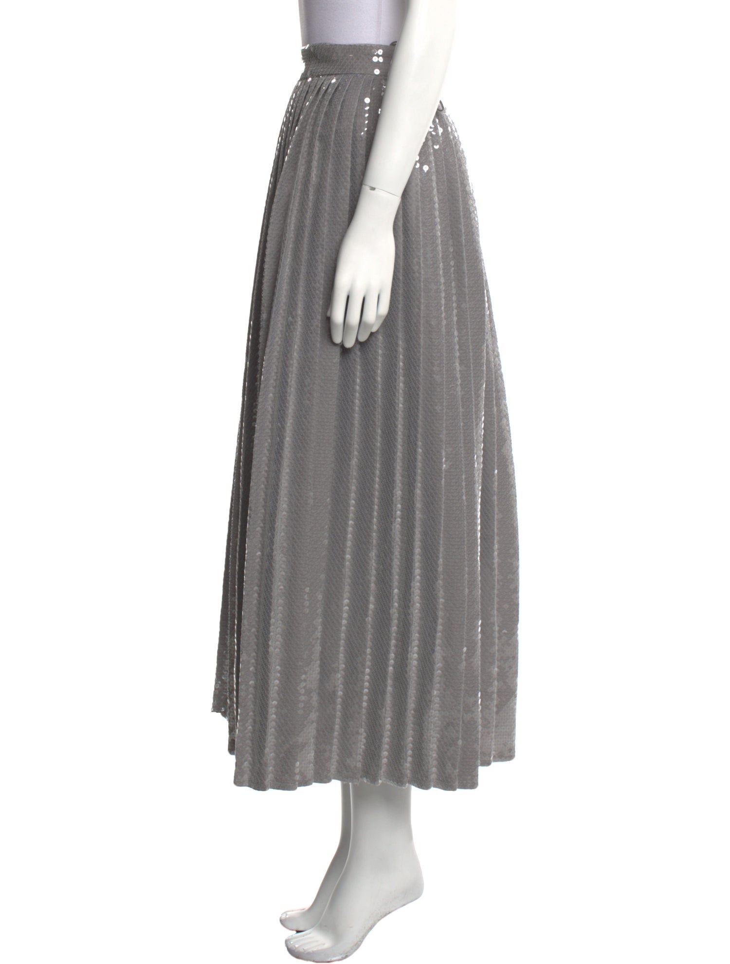 Brandon Maxwell Sequin Embellishments Midi Length Skirt w/ Tags