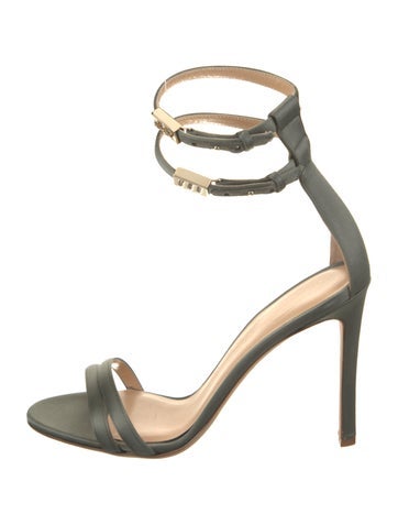 Brandon Maxwell Sandals Satin 9