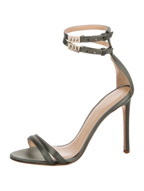 Brandon Maxwell Satin Sandals