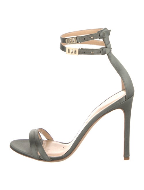 Brandon Maxwell Satin Sandals