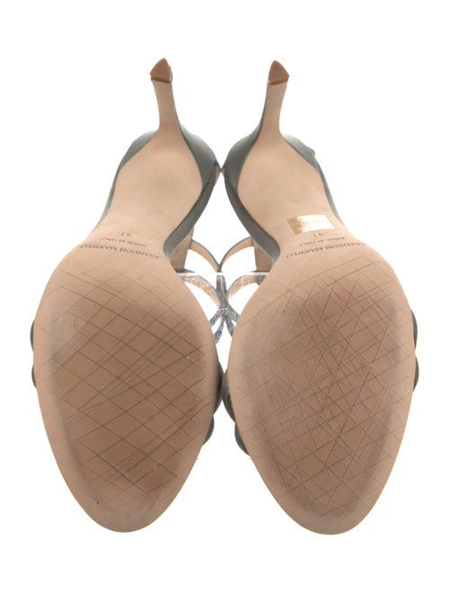 Brandon Maxwell Satin Sandals