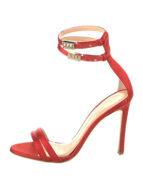 Brandon Maxwell Satin Sandals