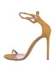 Brandon Maxwell Suede Sandals