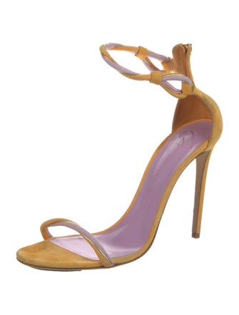 Brandon Maxwell Suede Sandals